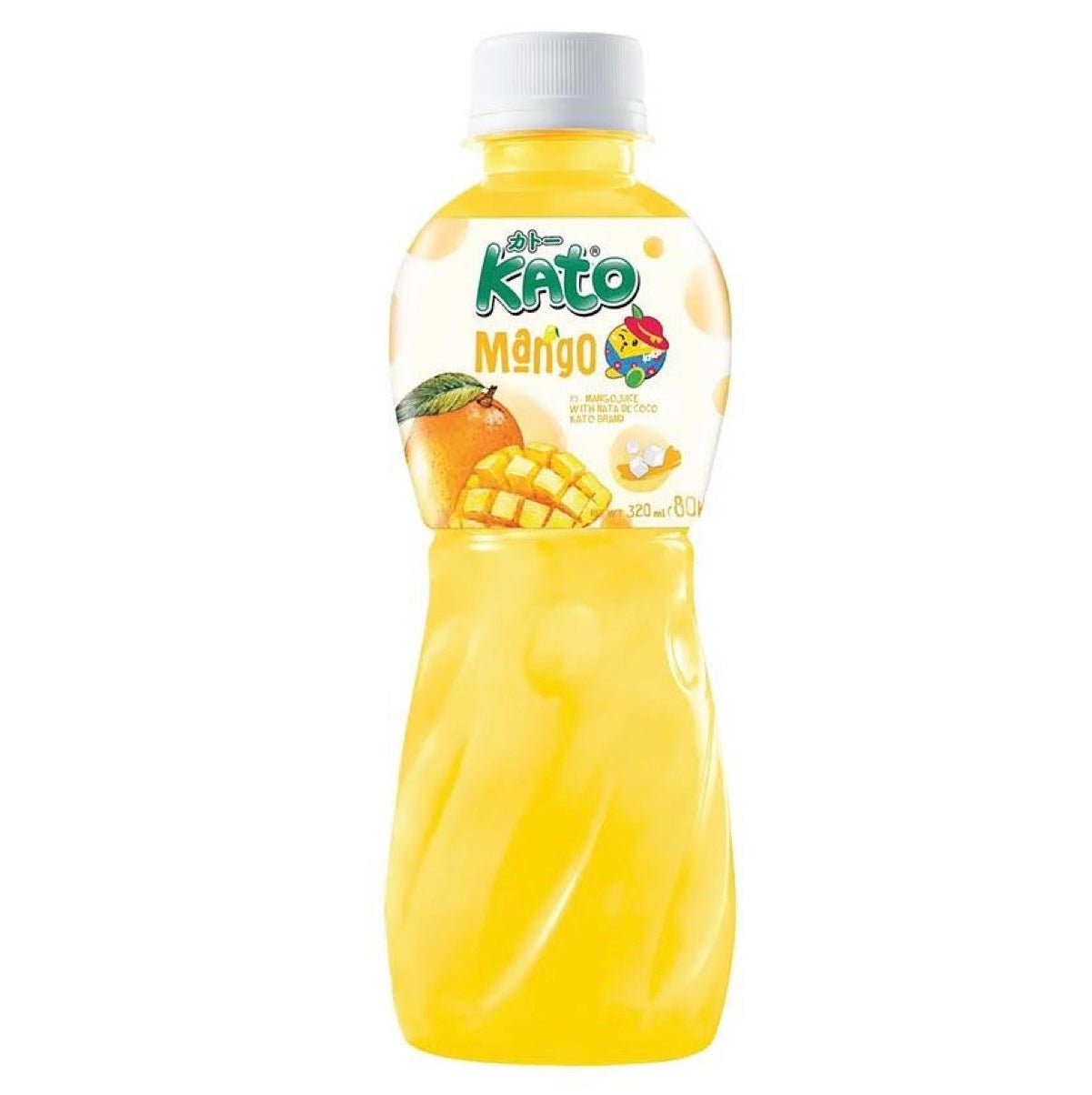 Kato Nata De Coco Mango Juice 320ml - Asian Online Superstore UK
