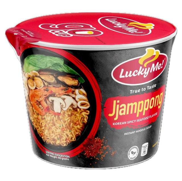 Lucky Me Jjampong Cup Noodles 40g - Asian Online Superstore UK