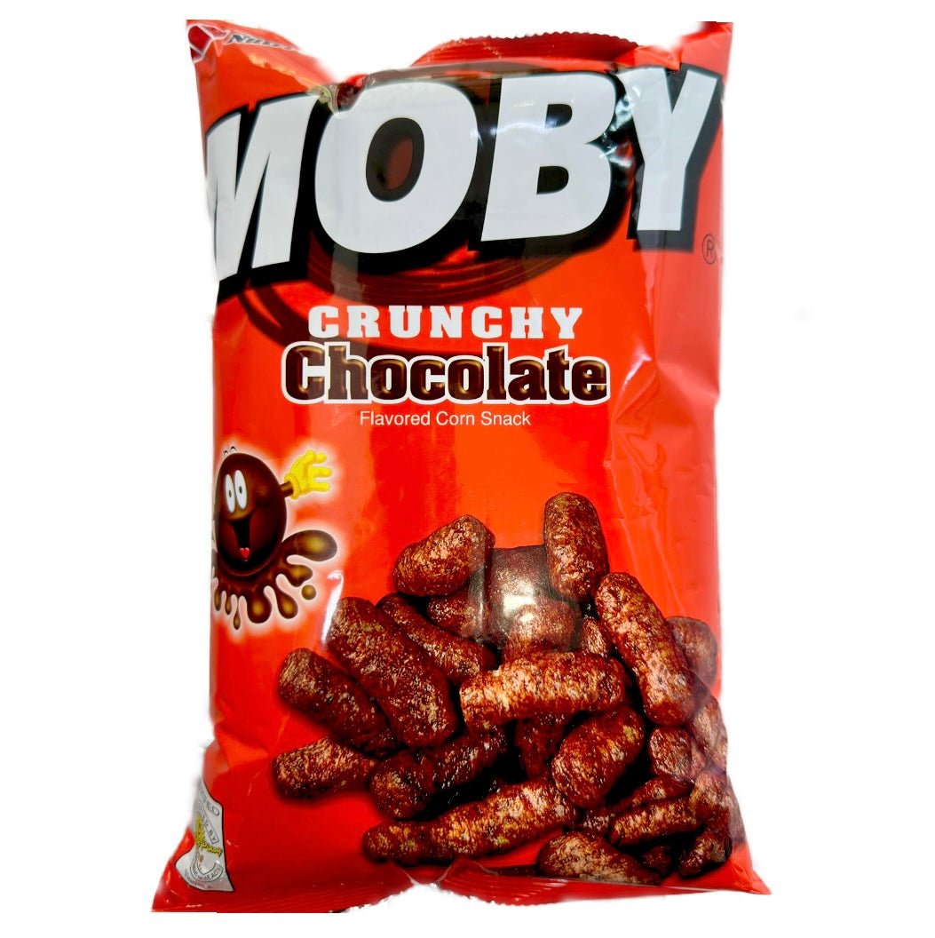 Moby Crunchy Chocolate Flavored Corn Snack 90g - Asian Online Superstore UK
