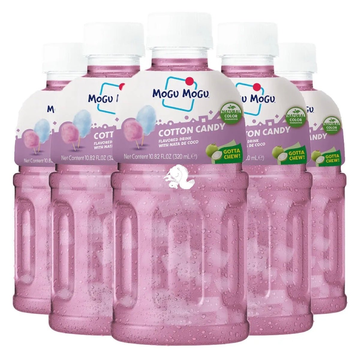 Mogu Mogu Nata De Coco Cotton Candy Flavour 6x320ml - Asian Online Superstore UK