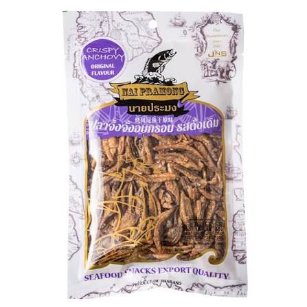 Nai Pramong Crispy Anchovy Original Flavour 60g - Asian Online Superstore UK