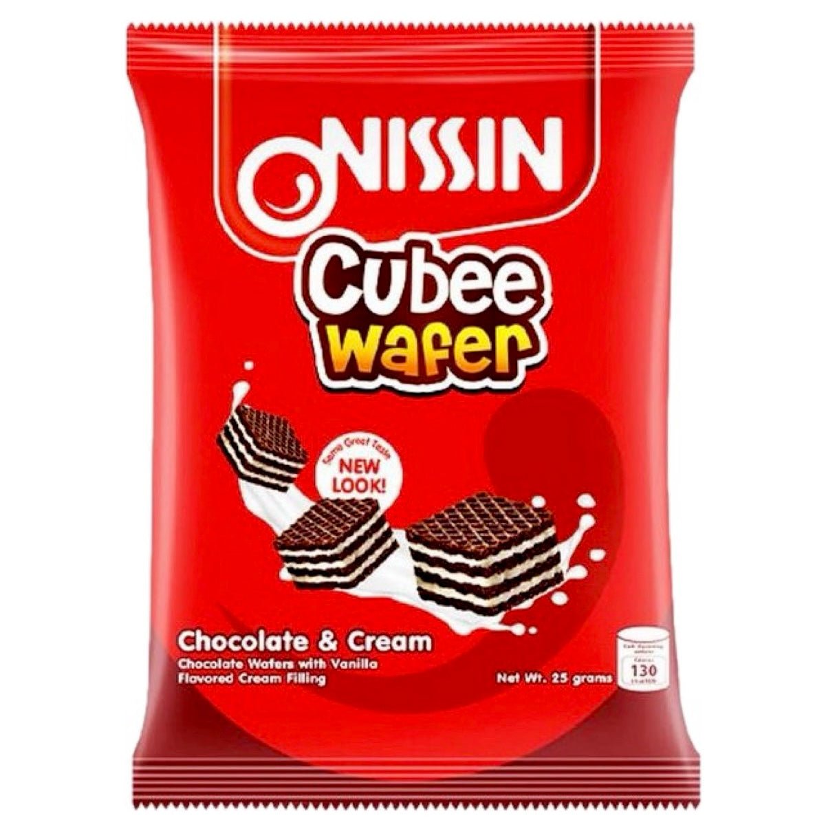 Nissin Cubee Wafer Choco & Cream 25g - Asian Online Superstore UK