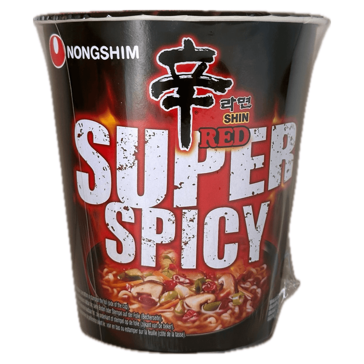 Nongshim Shin Cup Red Super Spicy 68g - Asian Online Superstore UK