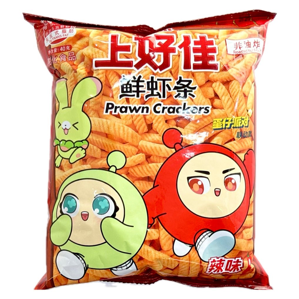 Oishi Prawn Crackers Spicy 40g - Asian Online Superstore UK