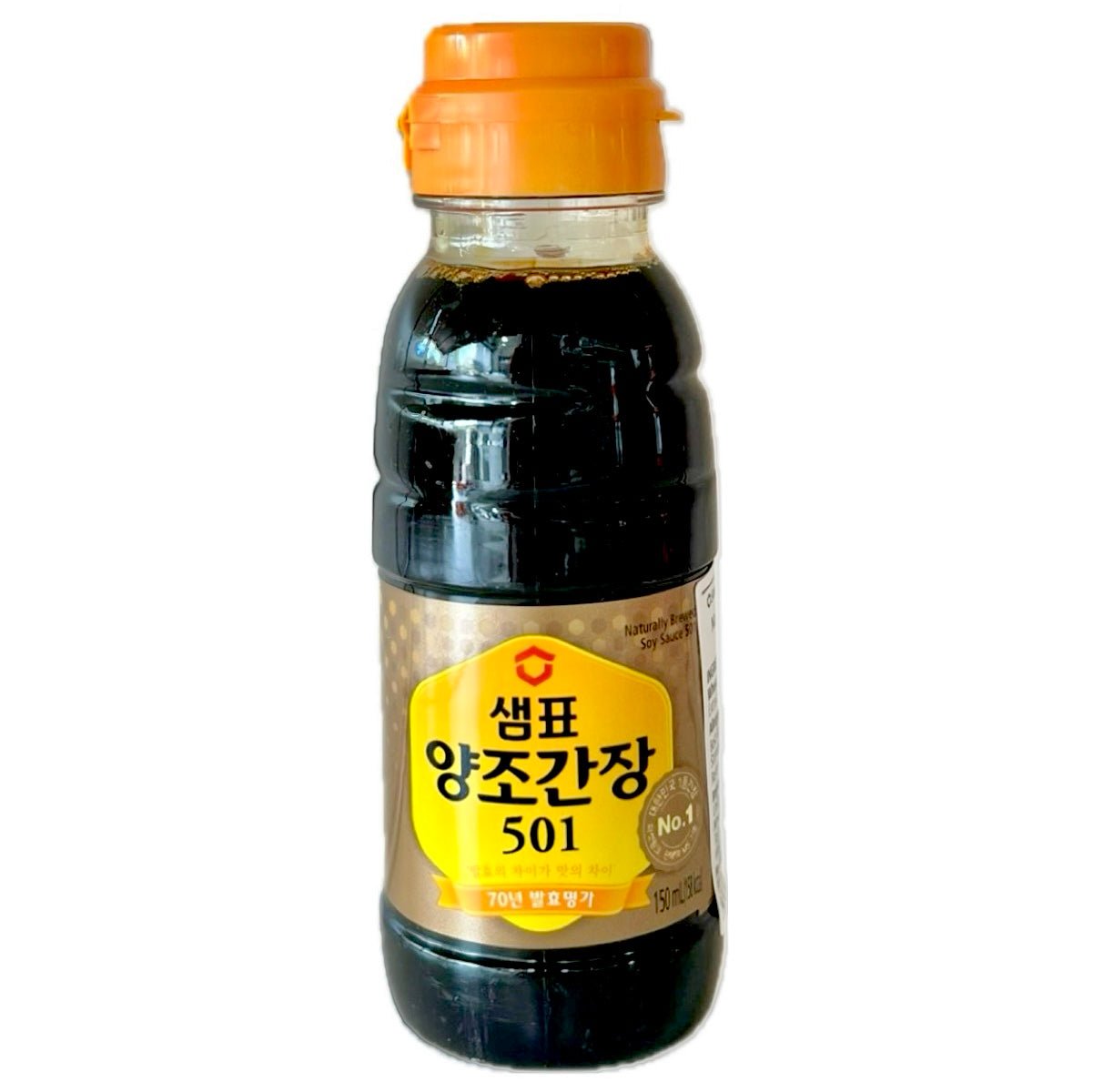 OUTDATED: Sempio korean Naturally Brewed Soy Sauce 501 (Kosher) 150ml(BBD: 19 - 10 - 25) - Asian Online Superstore UK