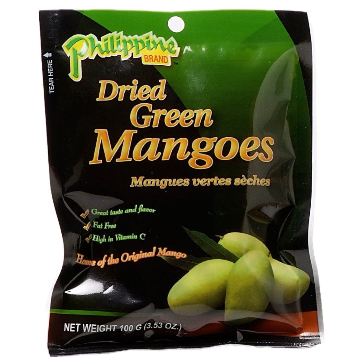 Philippine Brand Dried Green Mango 100g - Asian Online Superstore UK
