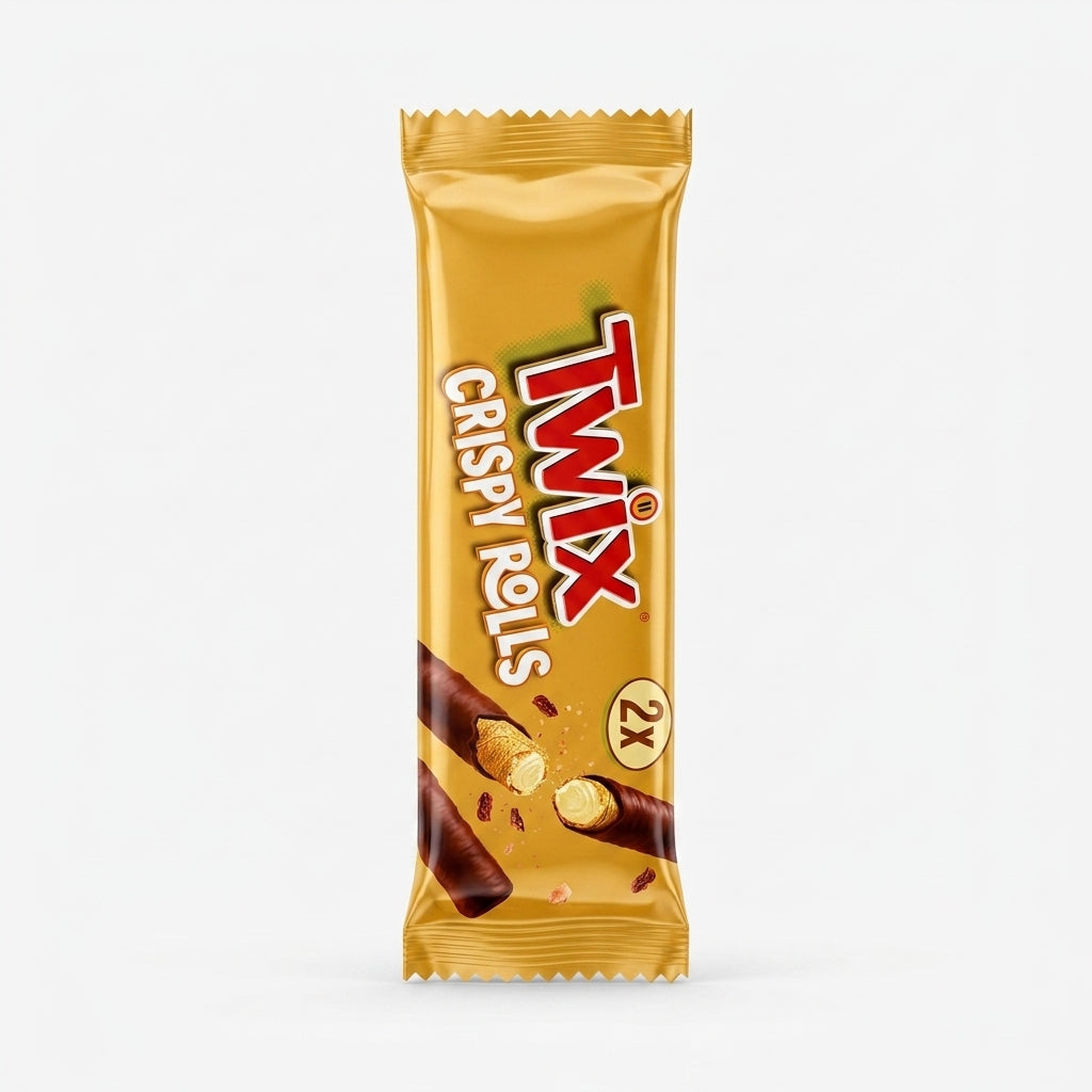 Twix Crispy Rolls 2 Pack (22.5g)