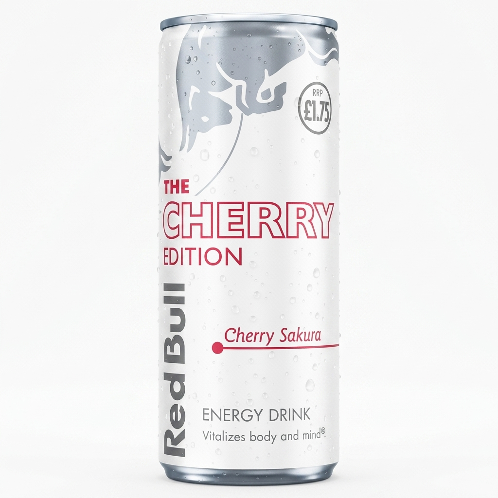 Red Bull The Cherry Edition Cherry Sakura Energy Drink 250ml | Asian Grocery UK