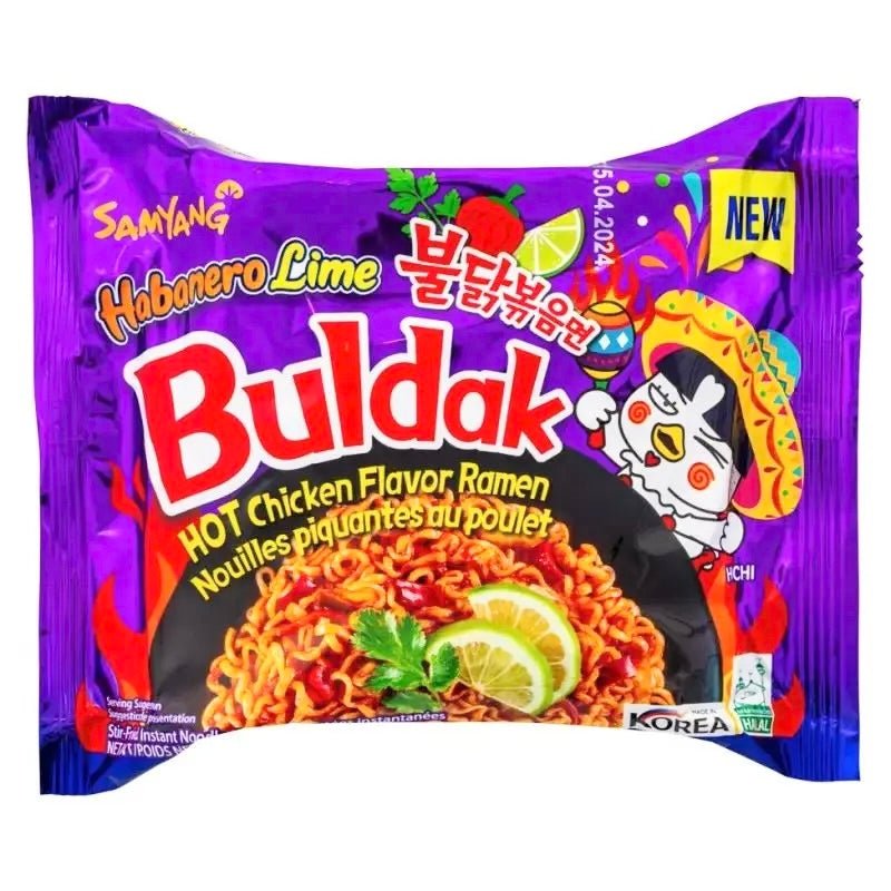 Samyang Buldak Hot Chicken Flavour Ramen Habanero 140g - Asian Online Superstore UK