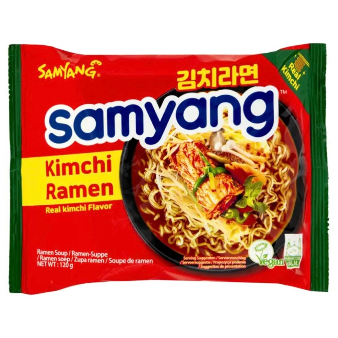 Samyang Kimchi Ramen 120g - Asian Online Superstore UK