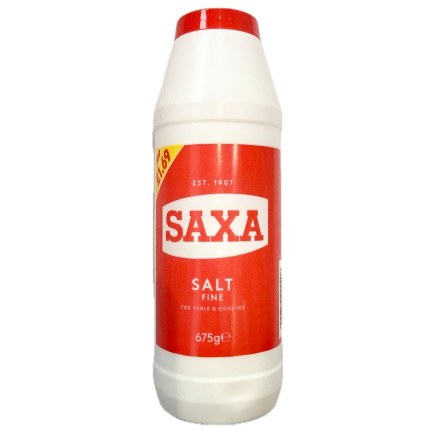 Saxa Sea Salt Fine (RRP: 1.69) 675g - Asian Online Superstore UK