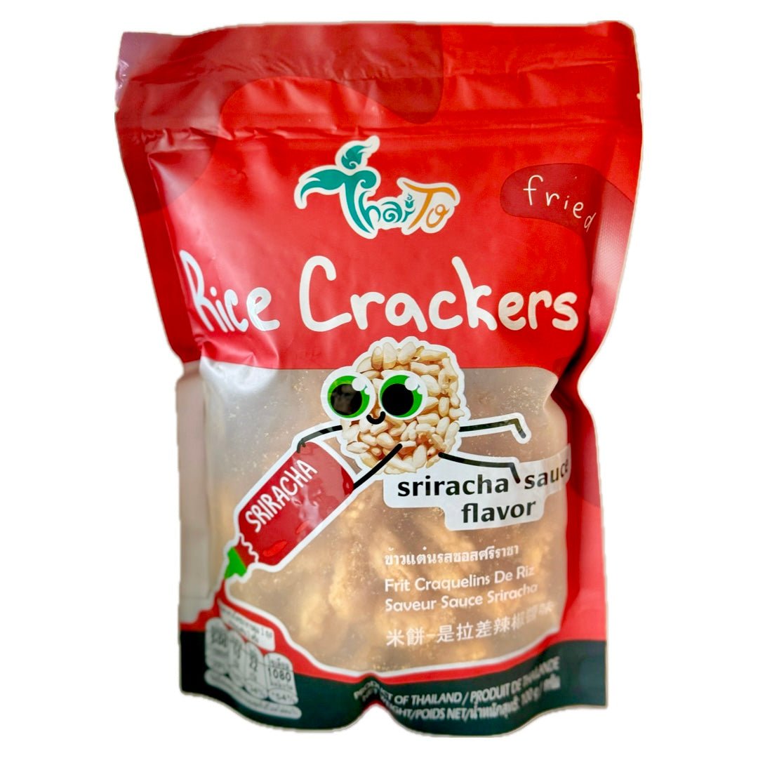 Thai To Rice Crackers Sriracha Chilli Sauce Flavour 100g - Asian Online Superstore UK