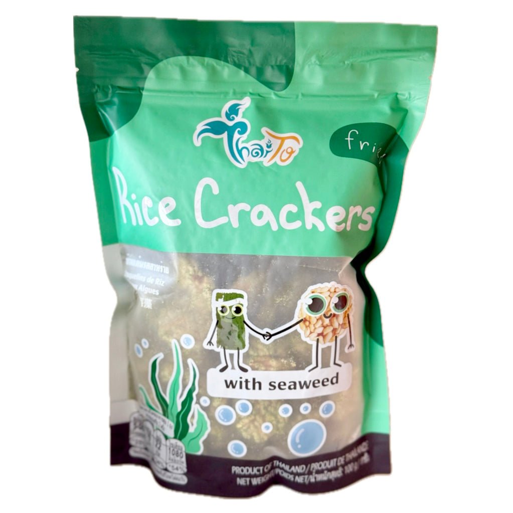 Thai To Rice Crackers With Seaweed 100g - Asian Online Superstore UK