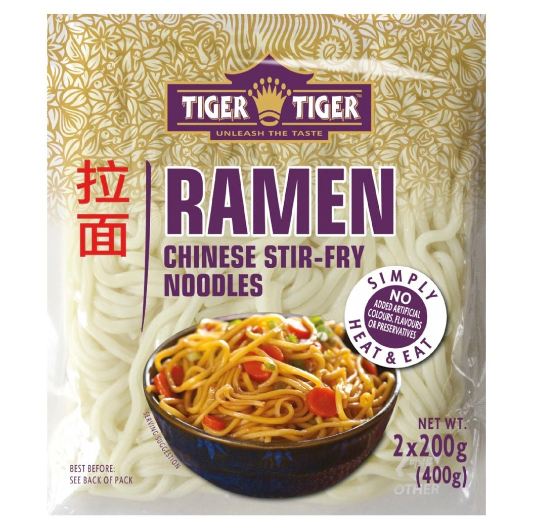 TT - Tiger Tiger Ramen Noodles (2x200g) 400g - Asian Online Superstore UK
