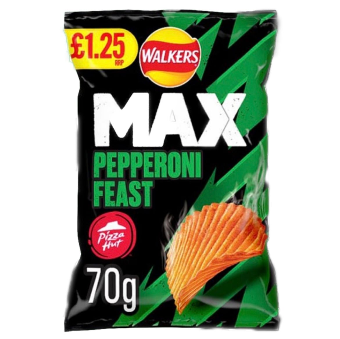 Walkers Max Pepperoni Feast (RRP:1.25) 70g - Asian Online Superstore UK