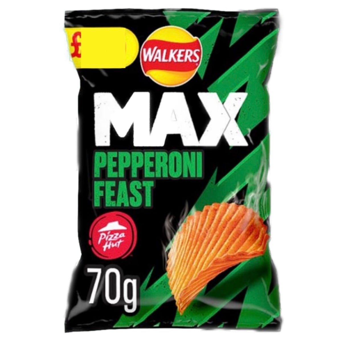 Walkers Max Pepperoni Feast (RRP:1.25) 70g - Asian Online Superstore UK