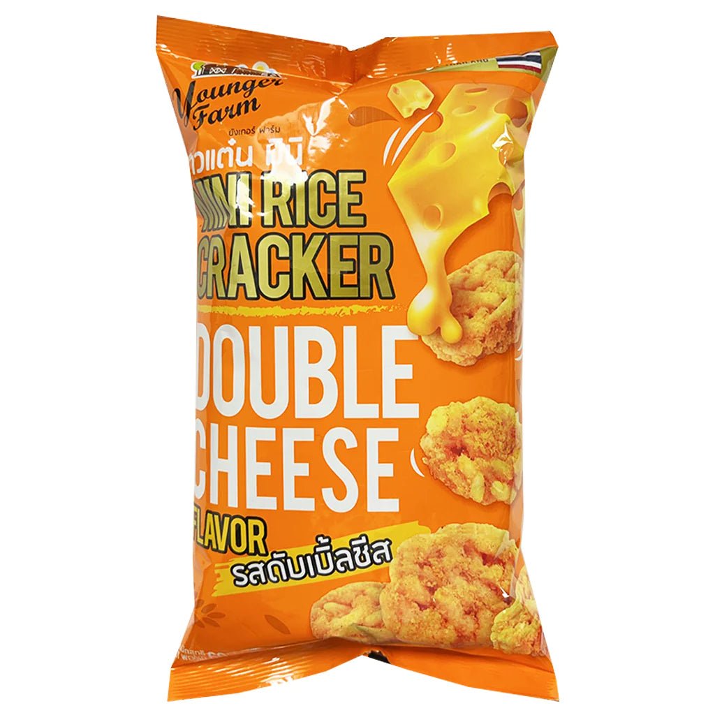 Younger Farm Mini Rice Cracker Double Cheese 60g - Asian Online Superstore UK