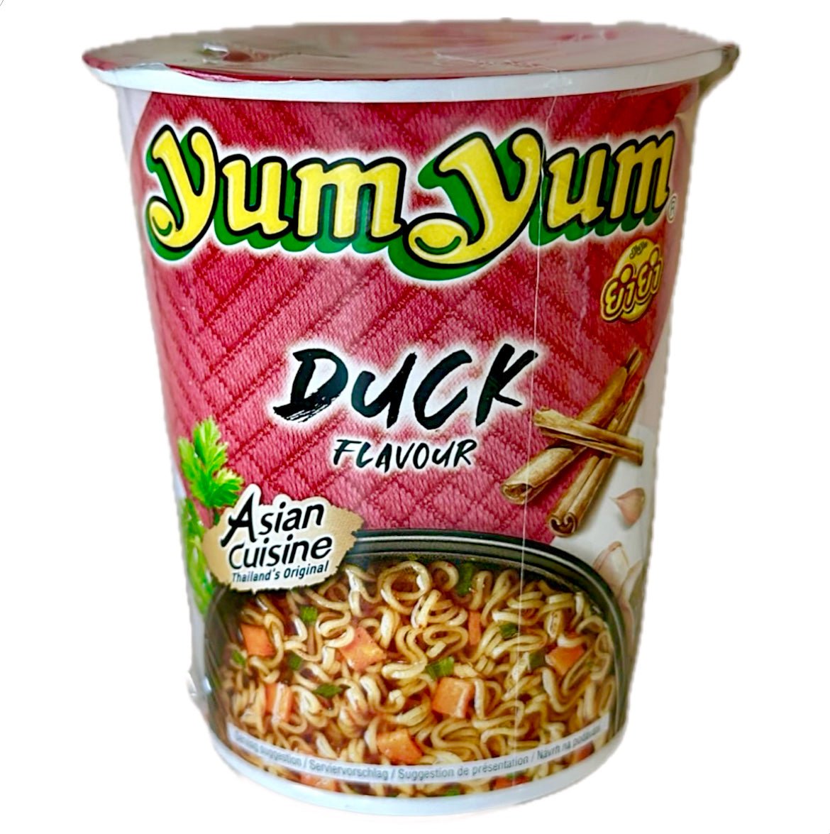 Yum Yum Cup Duck Flavour Instant Noodle 70g - Asian Online Superstore UK