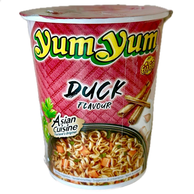 Yum Yum Cup Duck Flavour Instant Noodle 70g - Asian Online Superstore UK