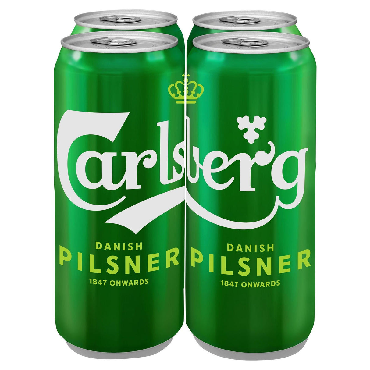 Carlsberg Pilsner (Alc 3.8% Vol) 4x500ml - Asian Online Superstore UK