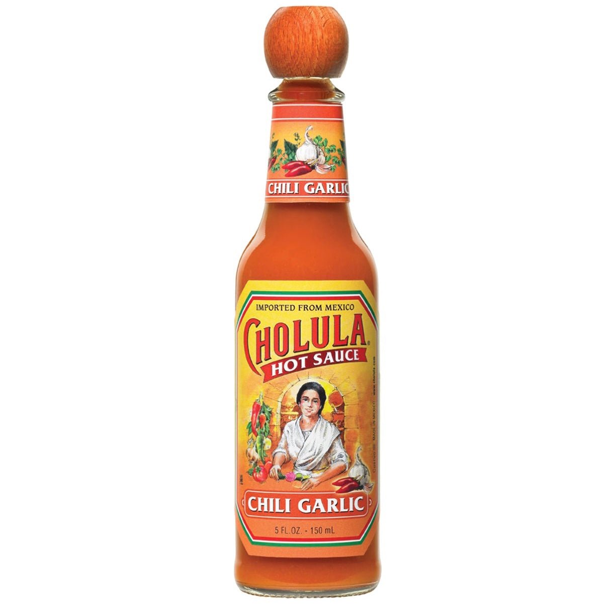 Cholula Chilli Garlic Hot Sauce 150ml - Asian Online Superstore UK