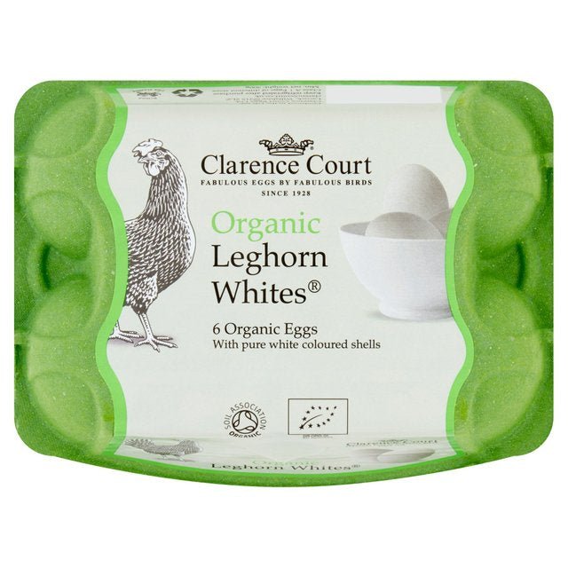 Clarence Court Organic Leghorn Whites Free Range Duck Eggs 6s - Asian Online Superstore UK
