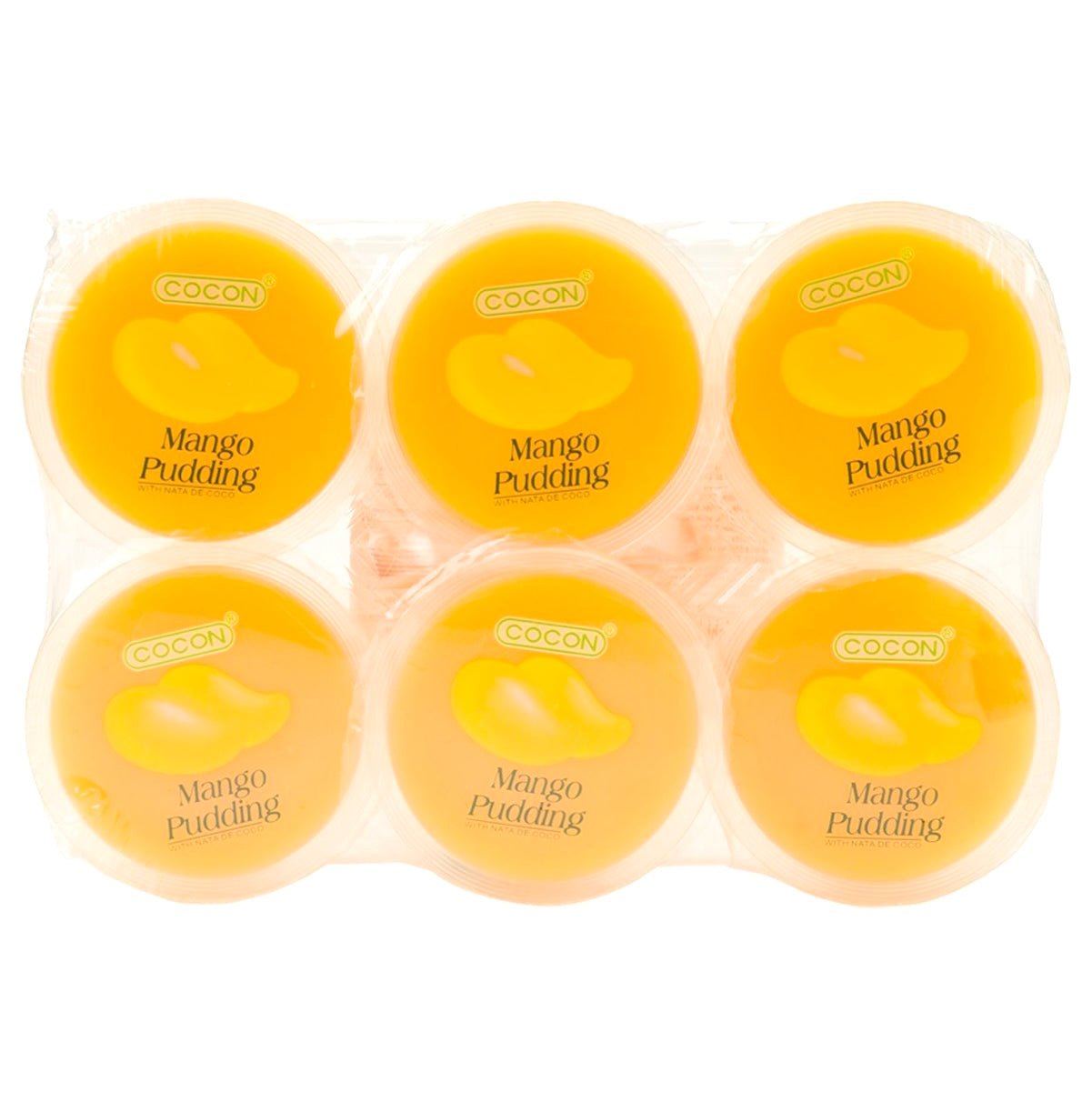 Cocon Mango Flavour Jelly Pudding with Nata De Coco (6x80g) 480g - Asian Online Superstore UK