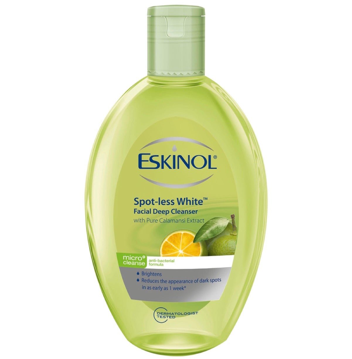 Eskinol Spot - Less White Facial Deep Cleanser with Pure Calamansi Extract 225ml - Asian Online Superstore UK