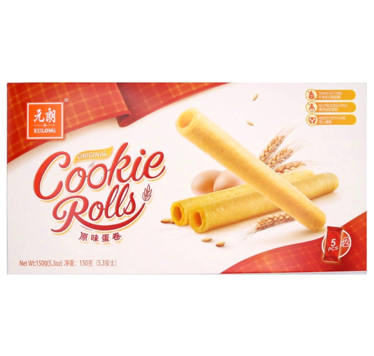 Eulong Original Cookie Rolls 150g - Asian Online Superstore UK
