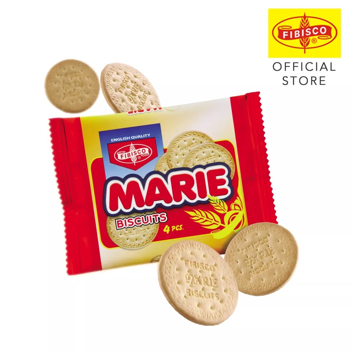 Fibisco Marie Biscuits (10 Packs x 33g) 330g - Asian Online Superstore UK