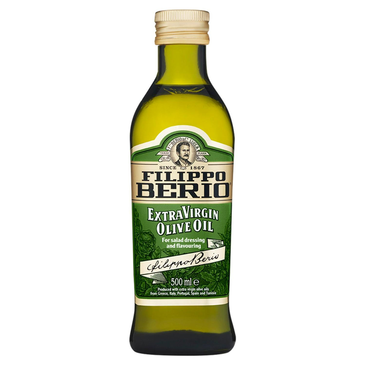 Filippo Berio Extra Virgin Olive Oil 500ml - Asian Online Superstore UK