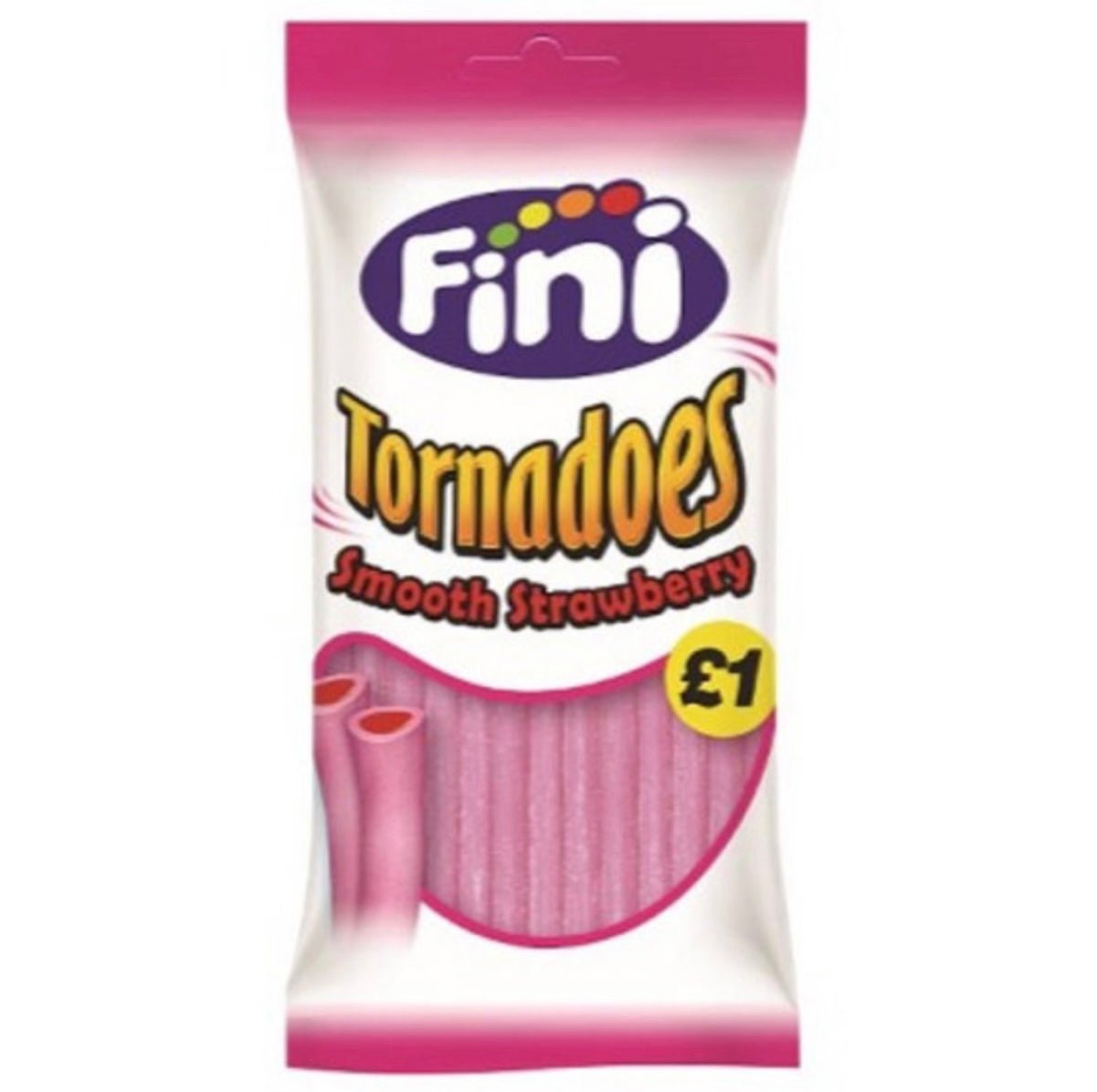 Fini Tornadoes Smooth Strawberry Pencils 150g - Asian Online Superstore UK