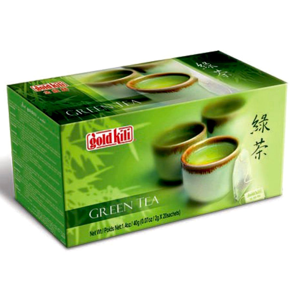 Gold Kili Green Tea (2gx20 Sachets) 40g - Asian Online Superstore UK