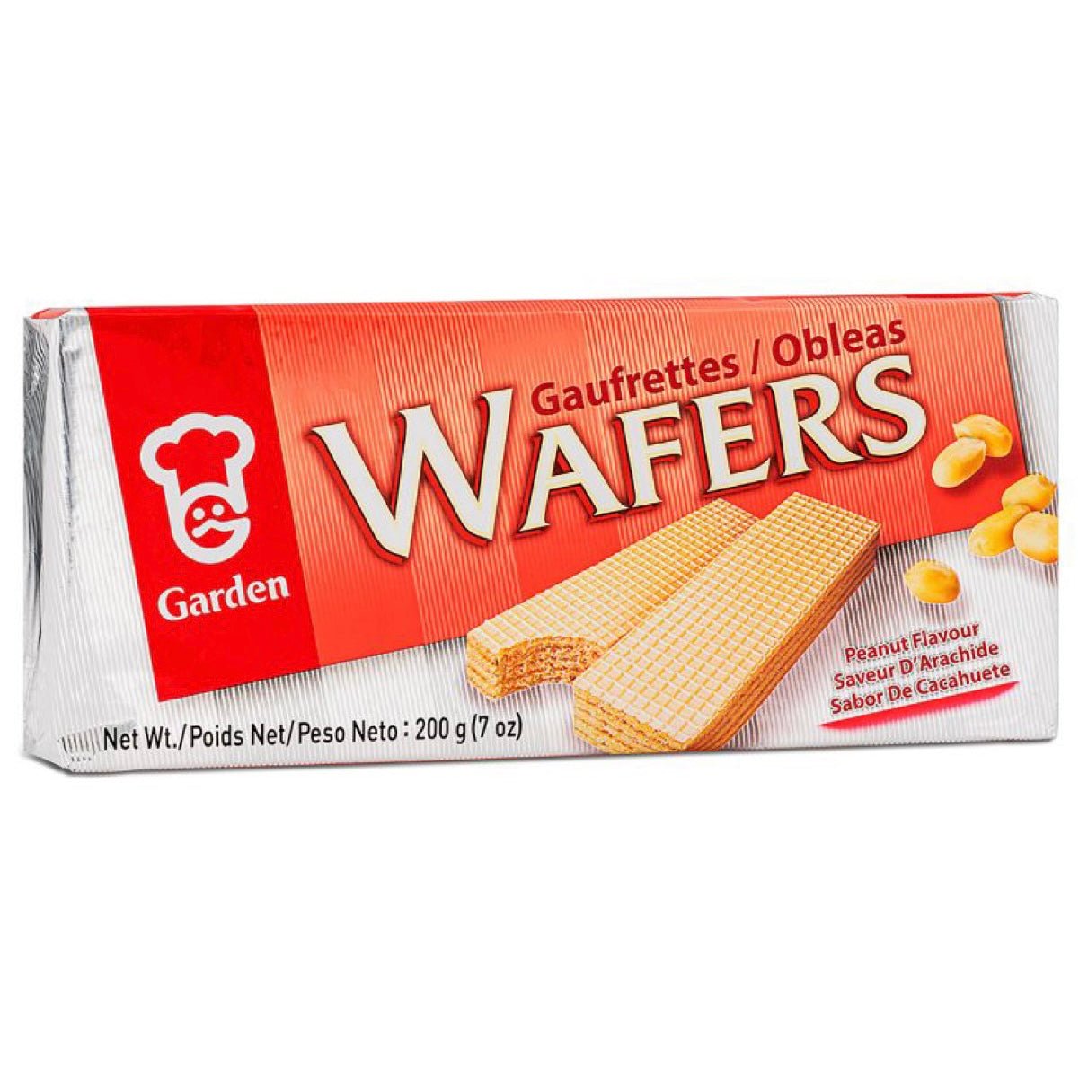 GR Garden Cream Wafers Peanut Flavour 200g - Asian Online Superstore UK