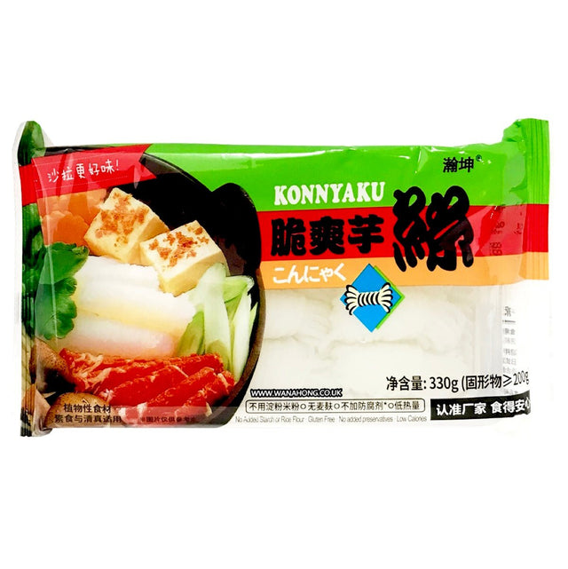 Hankun Konnyaku Yam Noodles 330g - Asian Online Superstore UK