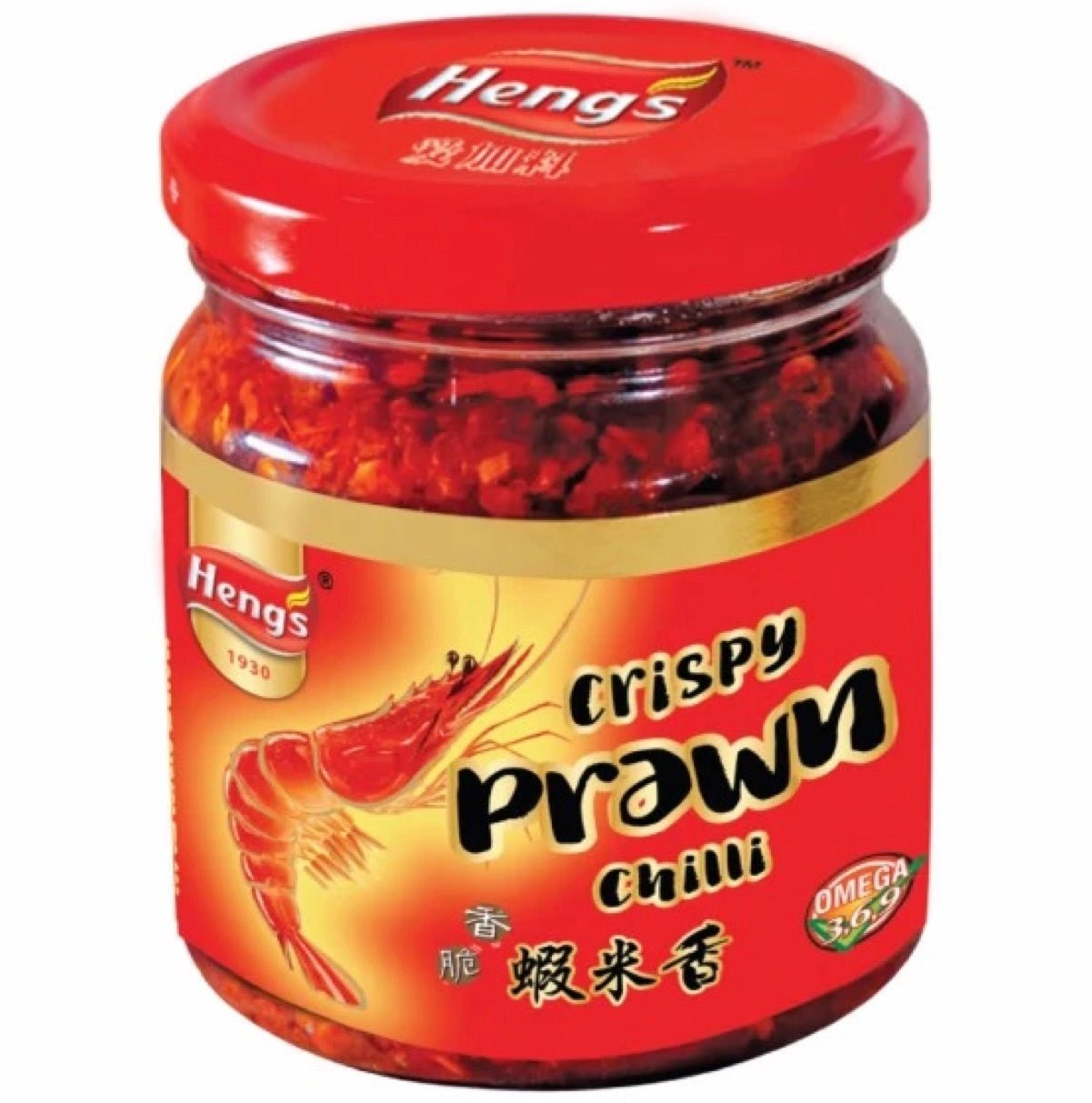 Hengs Crispy Prawn Chilli 180g - Asian Online Superstore UK