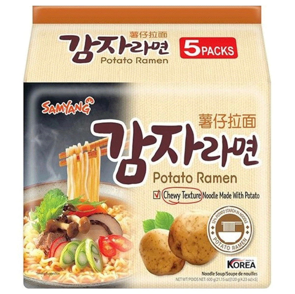 Samyang Potato Ramen 5x110g - AOS Express