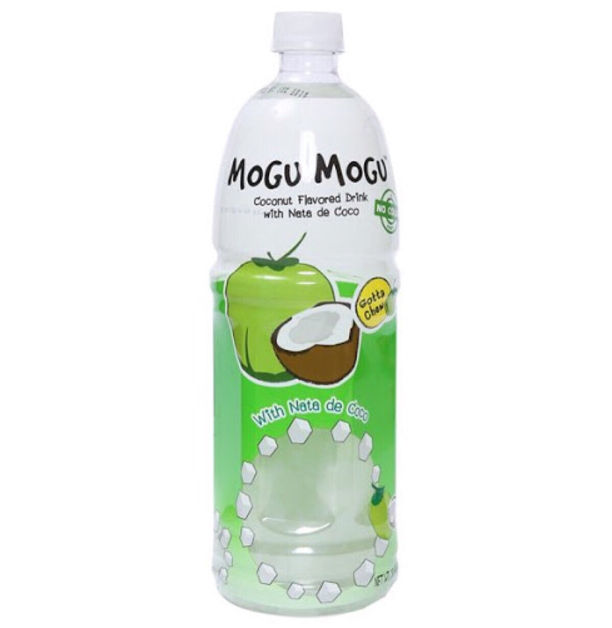 Mogu Mogu Nata De Coco Coconut Flavor Drink 1L
