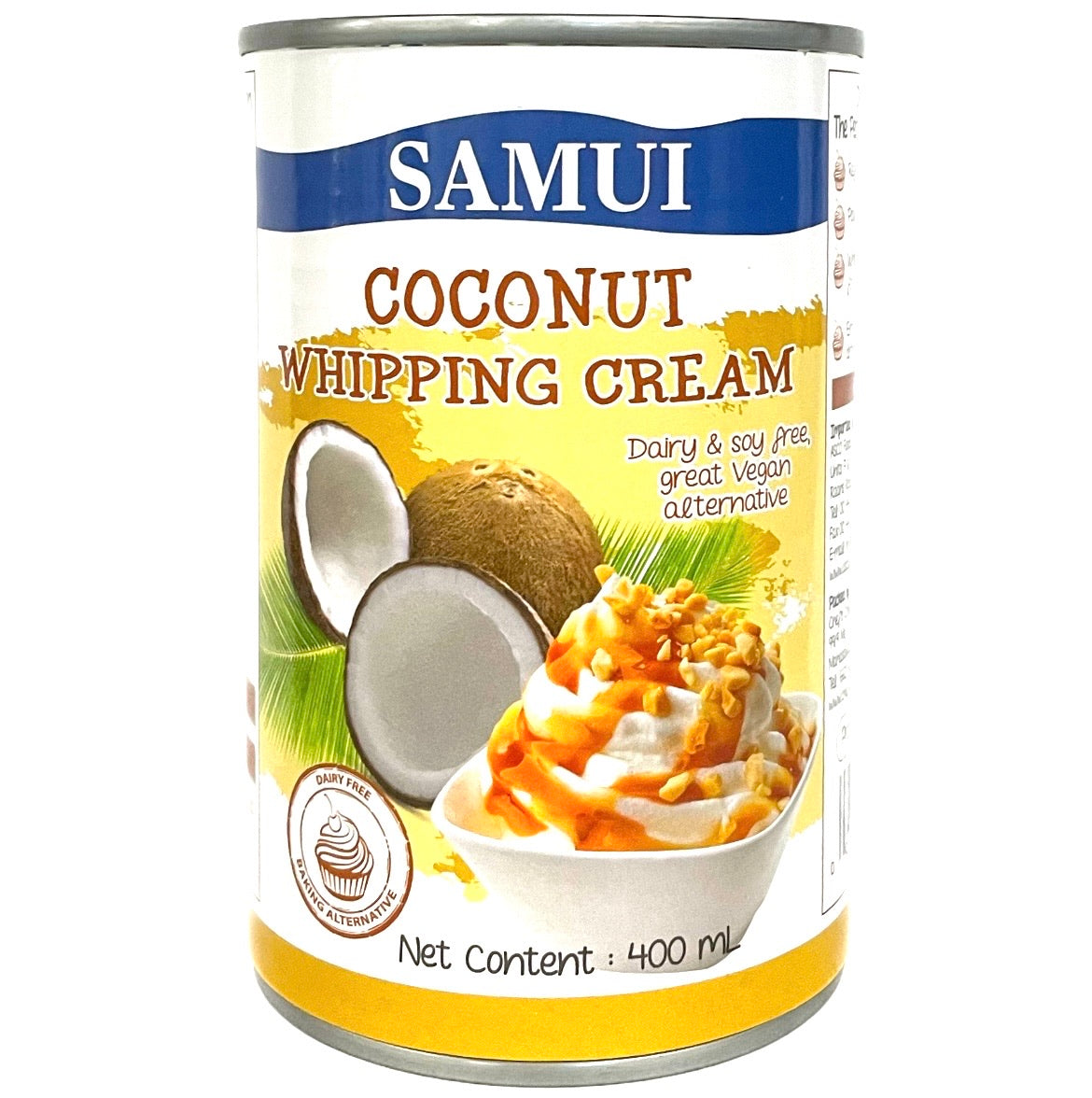 Samui Coconut Whipping Cream 400ml - AOS Express