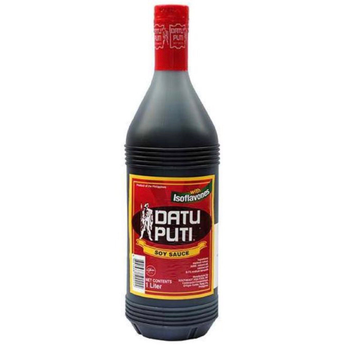 Savor the rich, dark hue of Datu Puti Soy Sauce in a 1L bottle, ready to enhance your dishes with its deep, savory flavor.