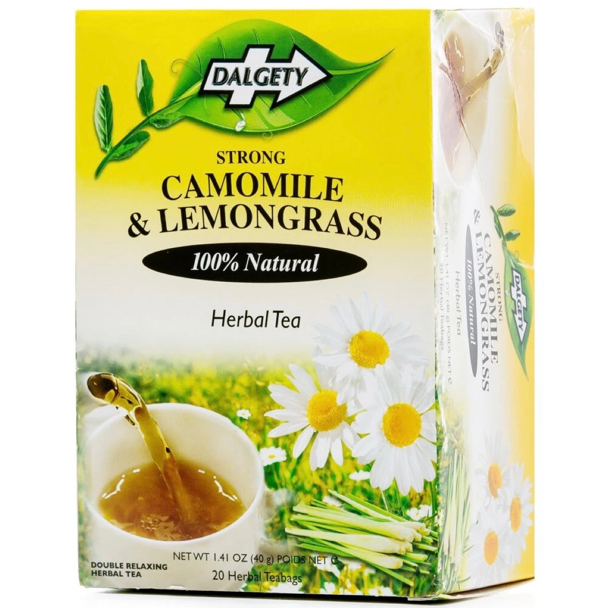 Dalgety Camomile & Lemongrass Herbal Tea 40g - AOS Express