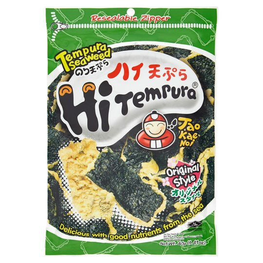 Tao Kae Noi Hi-Tempura Seaweed Original 40g - Asian Online Superstore UK