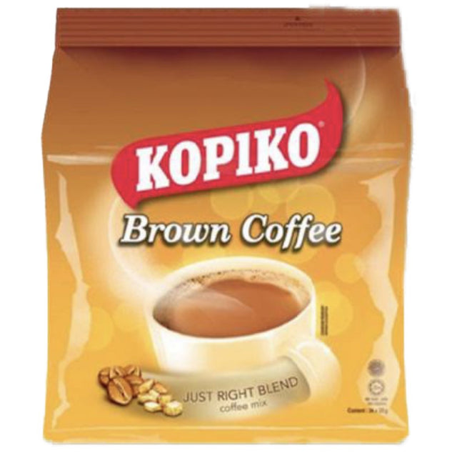 Kopiko Brown Just Right Blend Coffee (10 x 27.5g Sachets) -Mayora 275g - AOS Express