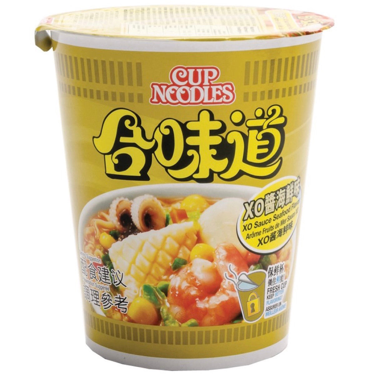 Nissin XO Sauce Seafood Flavour Cup Instant Noodles