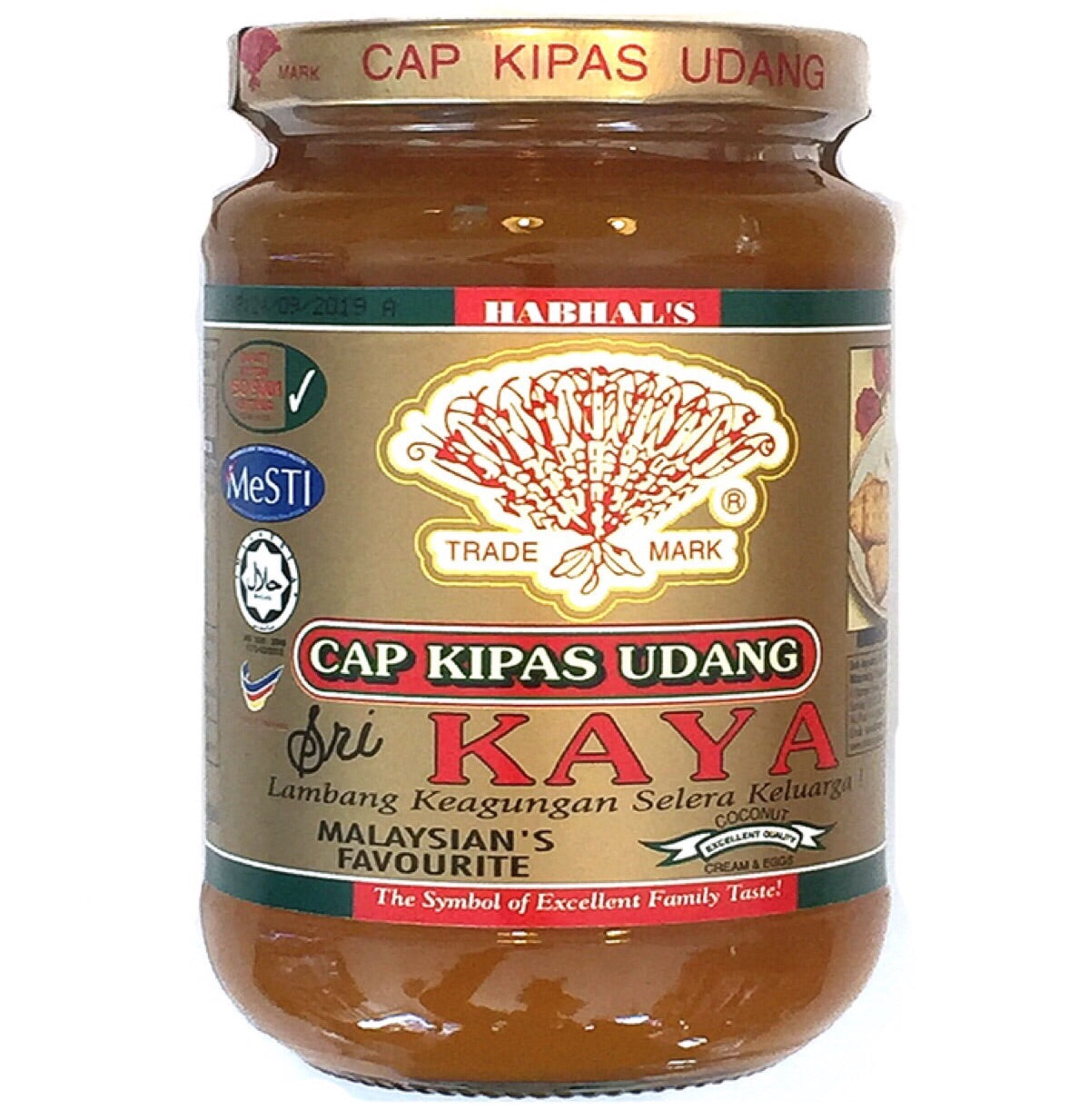 Habhal’s Sri Kaya (Coconut Spread) 420g - Asian Online Superstore UK