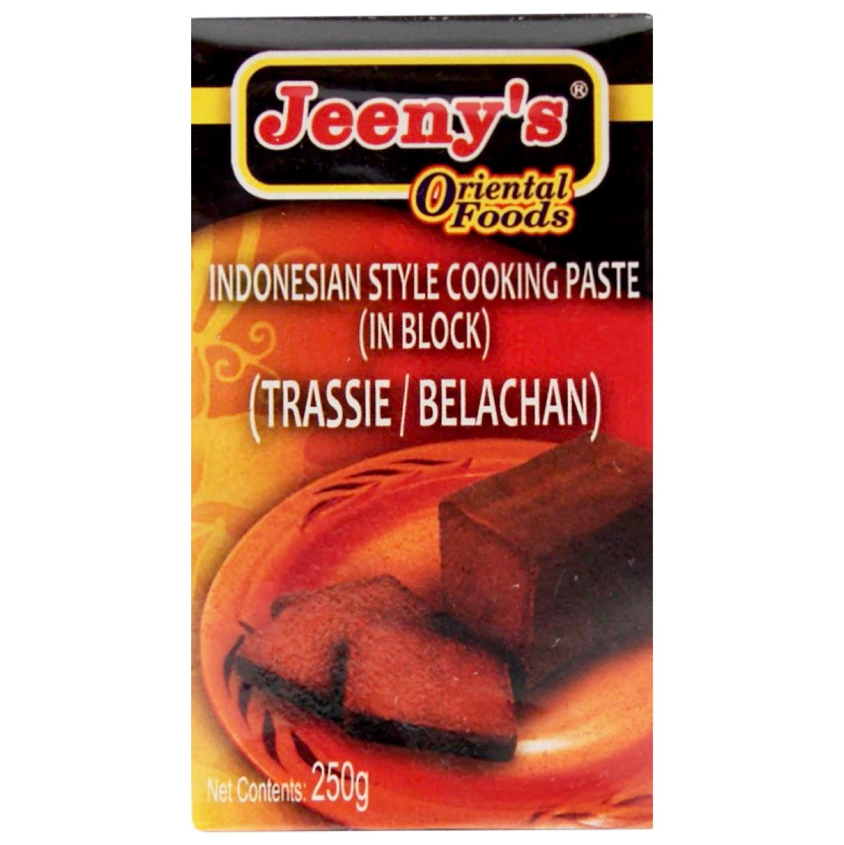 Jeeny’s Trassie/Belachan (Indonesian Cooking Shrimp Paste in Block) 250g - AOS Express