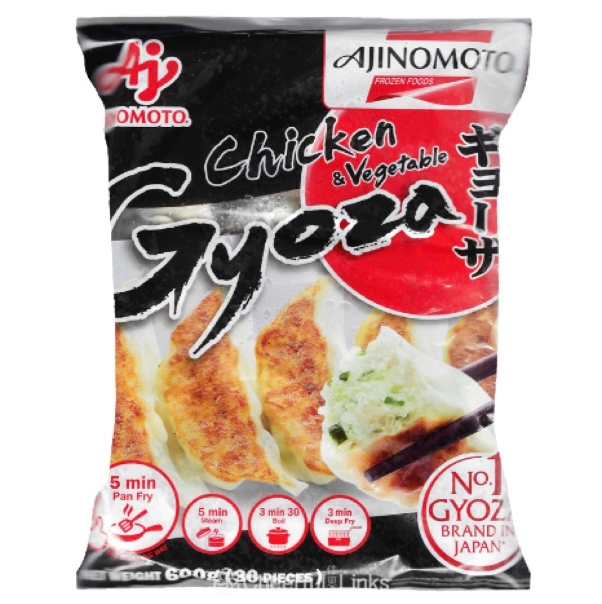 Ajinomoto Chicken & Vegetable Gyoza (30x20g) - Poland 600g
