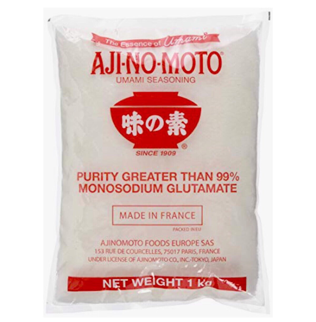 Ajinomoto MSG-Monosodium Glutamate (Umami Seasoning) 1kg