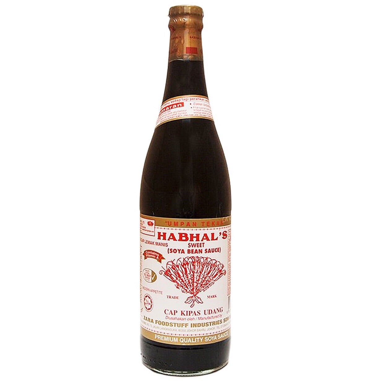 Habhal’s Sweet Soya Bean Sauce (Kecap Manis) 345ml - Asian Online Superstore UK