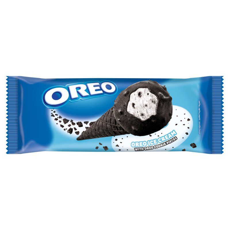 Oreo Ball Ice Cream Cone With Oreo Cookie Pieces 110ml